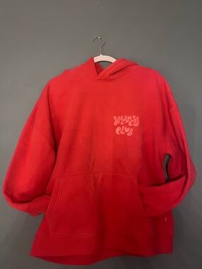 Cotton On Wellness Club Red Hooded Pullover